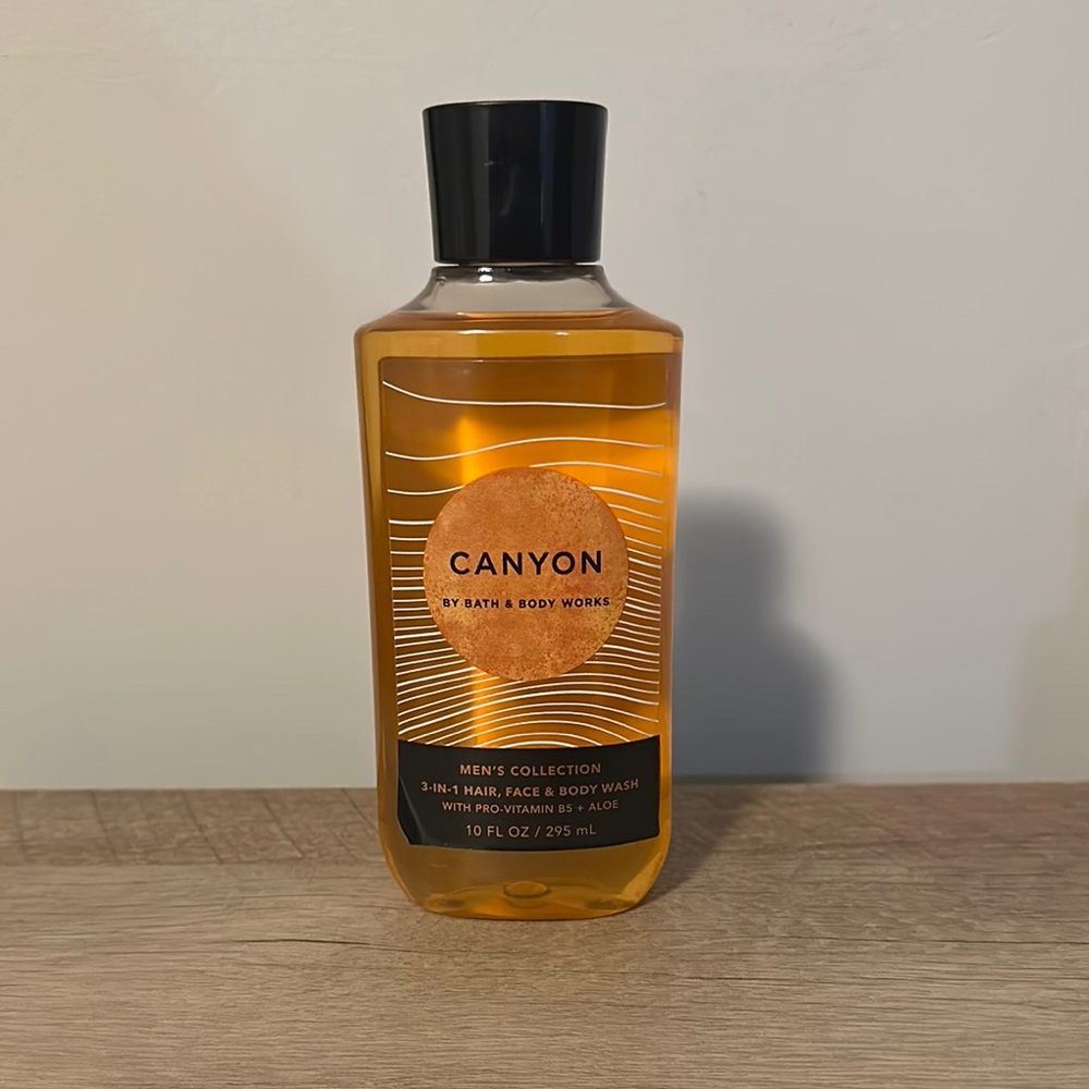 UNUSED Bath & Body Works Canyon Hair, Face, & Body Wash